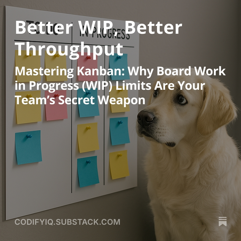 Better WIP, Better Throughput